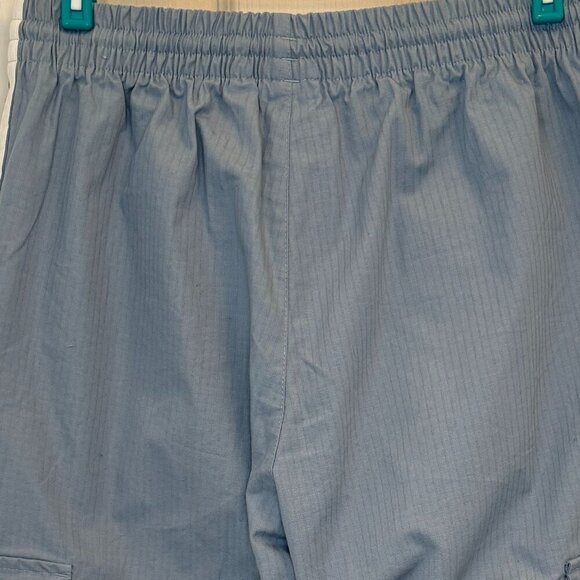 adidas Parley Ocean Green Earth Light Gray Blue Athletic Track Pants Size Medium - Picture 7 of 9